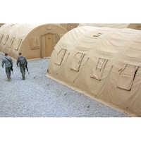 Inflatable Hospital Tent - Color: Brown