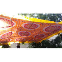 Printed Cotton Shamiyana Tent - Color: Multi Colour