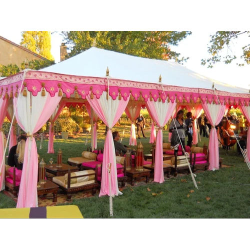 Jaipuri Shamiyana Tent - Color: Multi Colour