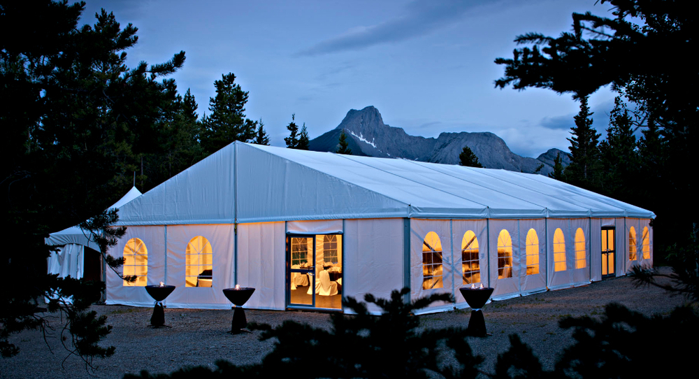 Cotton Kanat Tent - Color: Multi Colour