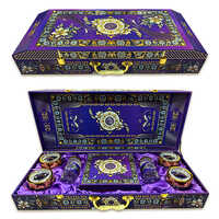 Bahubali Blue Fancy Hamper - Mdf Material, Rectangular Design | Customizable Logo, Multi-color Gift For Any Occasion
