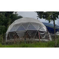 Geodesic Dome Tent - Color: White