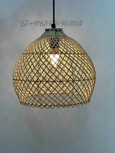 Rattan Halo light