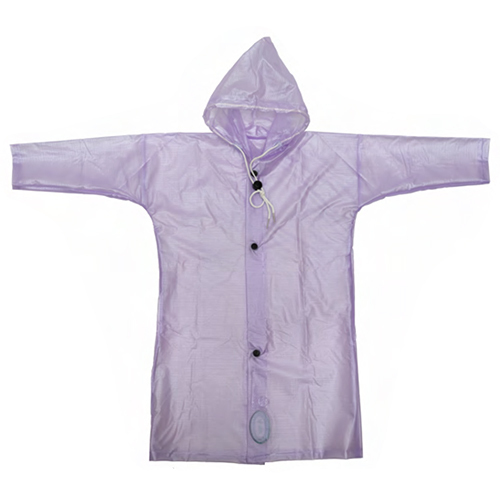 Pushpak Mini Girls PVC Raincoat