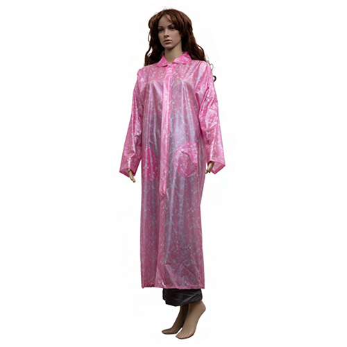 Ladies Chain PVC Raincoat