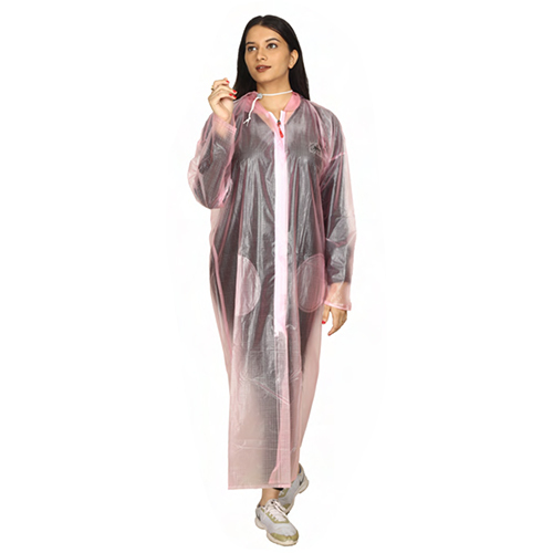 Ladies Chain PVC Raincoat
