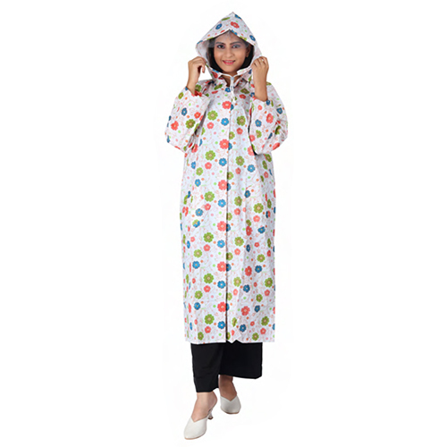 Jhalak Ladies Chain PVC Raincoat