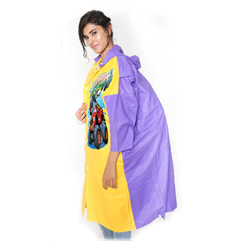 Deluxe-Spl Girls PVC Raincoat