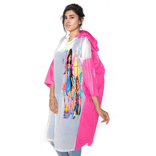 Karishma Girls Pvc Raincoat - Feature: Waterproof