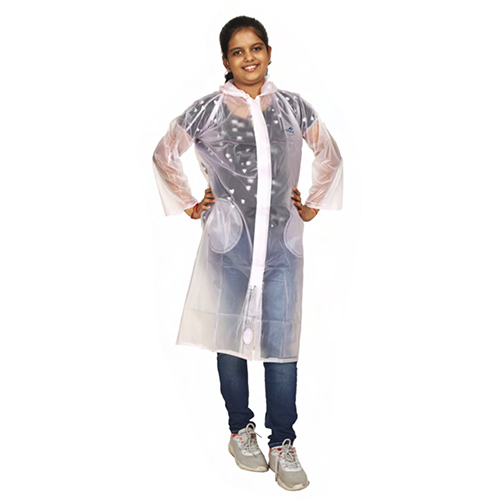 Khushbu Girls PVC Raincoat