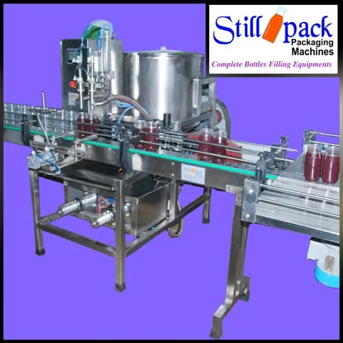 Ginger Garlic Paste Filling Machine