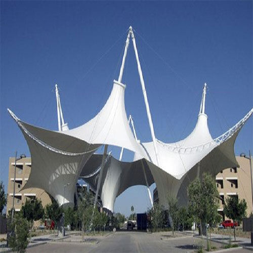 Modular Tensile Structure - Color: Multicolor