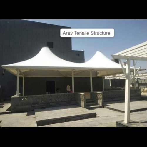 Tensile Gazebo Structure - Color: Multicolor