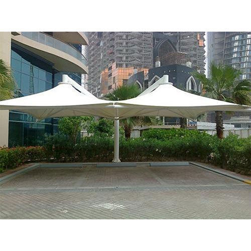 Tensile Umbrella Structure Shade - Color: Multicolor