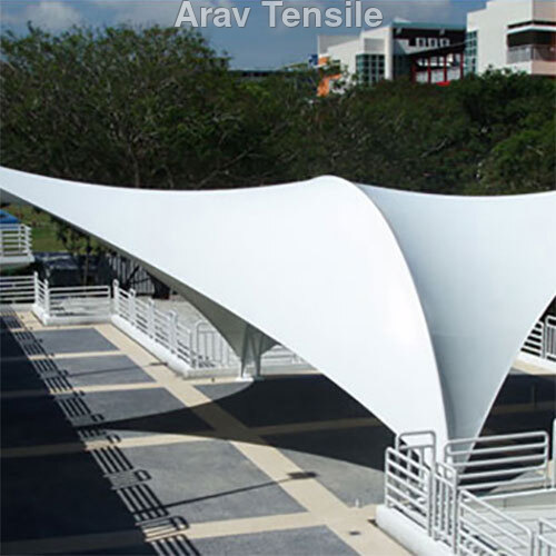 Tensile Architect Structure - Polyester Fabric, 50 Inch Width, Multicolor Design