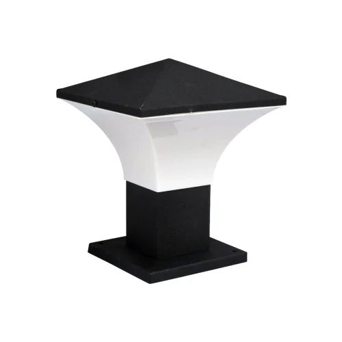 Gate Light Outdoor Lamp - Color: White & Black