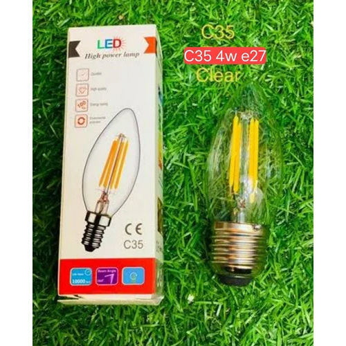 Vintage Edison Bulb - High-Quality Glass, 220V Input Voltage, 5W Power | Warm Transparent Light, Rustic Charm for Indoor Spaces