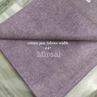 Eco- Friendly and Recycled Cotton Jute Fabric