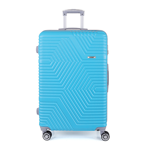 Designer Sky Blue Hard Trolley Bag