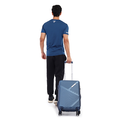 20inch Milan Blue Trolley Bag