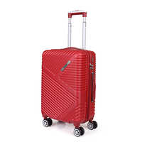 20inch Milan Maroon Trolley Bag