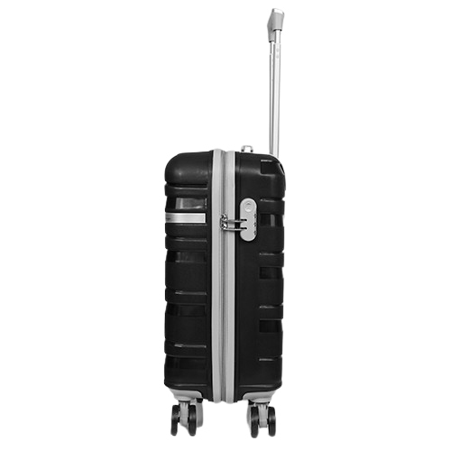 NKT 20 inch Black Trolley Bag