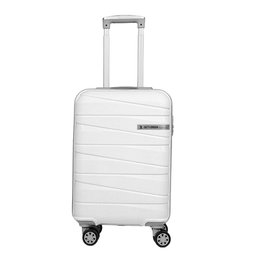 NKT 20inch White Trolley Bag