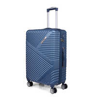 24inch Milan Blue Trolley Bag