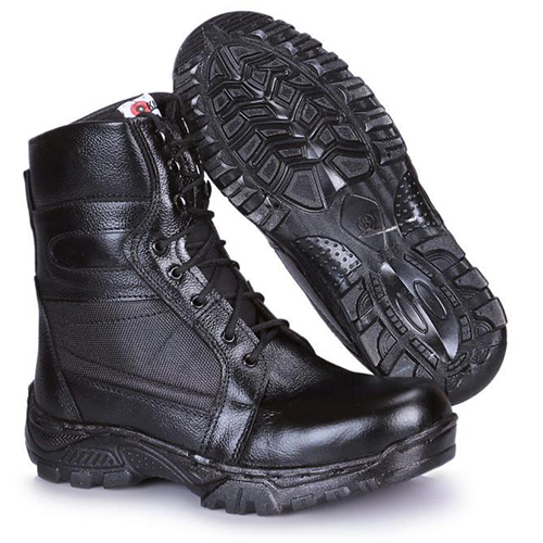 Leather Tactical Boot Para Commando Combat Uniform And Workwear Boot