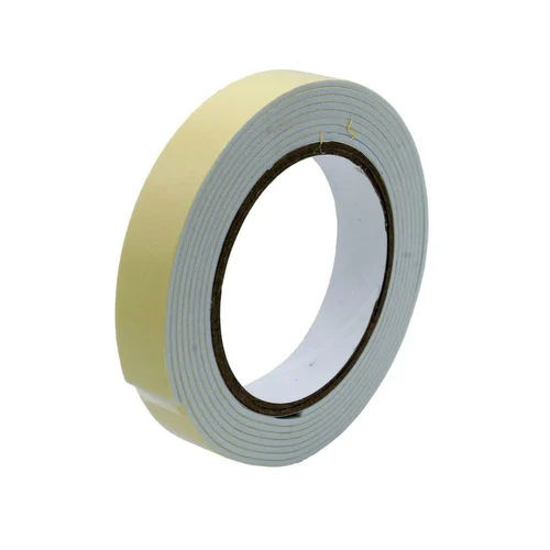 Adhesive Double Sided Foam Tape - Color: White