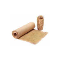 Kraft Paper Bubble Wrap Roll - Color: Brown