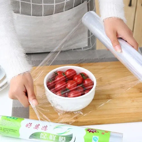 Clear Wrapping Cling Film - Hardness: Soft