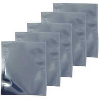 Anti Static Bags - Plastic, Standard Size | Silver Color, Plain Print For Safe Packaging Of Electronic Components