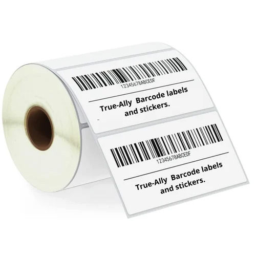 Barcode Barcode Lable - Color: White