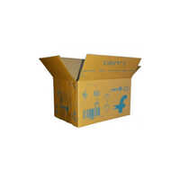 Corrugated Shoe Box - Corrugated Board Paper, Customized Size, Brown Color | Moisture Resistant, Matt Laminated Finish, Offset Printing