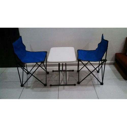 Portable Table And Chair Set - Material: Mild Steel