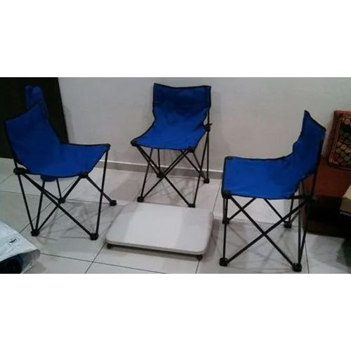 Portable Chair And Table - Color: Blue