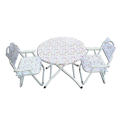 Adjustable Round Tables - Color: White