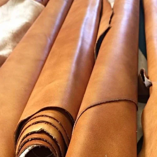 Tan Colour Sheep Finish Leather