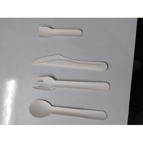 Disposable Plastic Spoon - Color: White