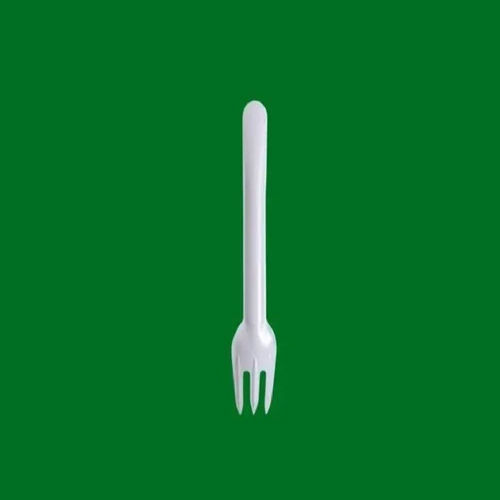 Disposable Plastic Fork - Color: White