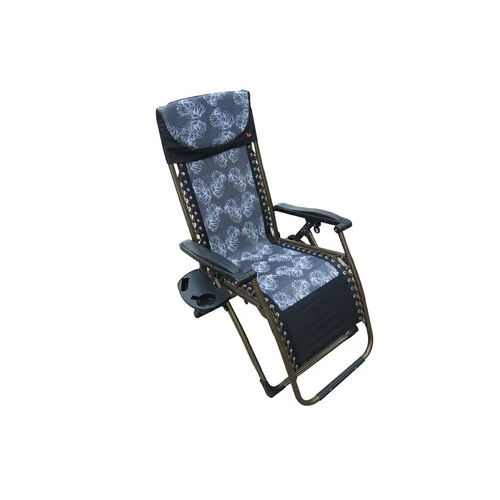 Recliner Lounge Chair - Color: Black