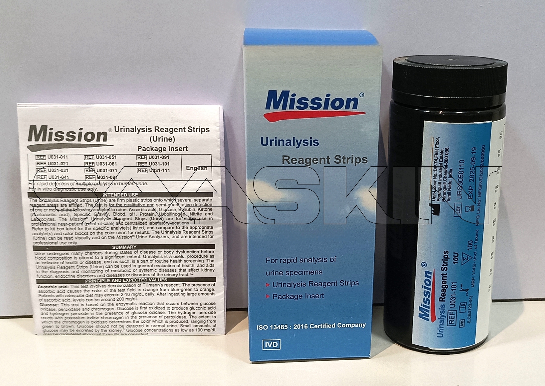 Acon Mission Urinalysis Strips - 10p (100t)