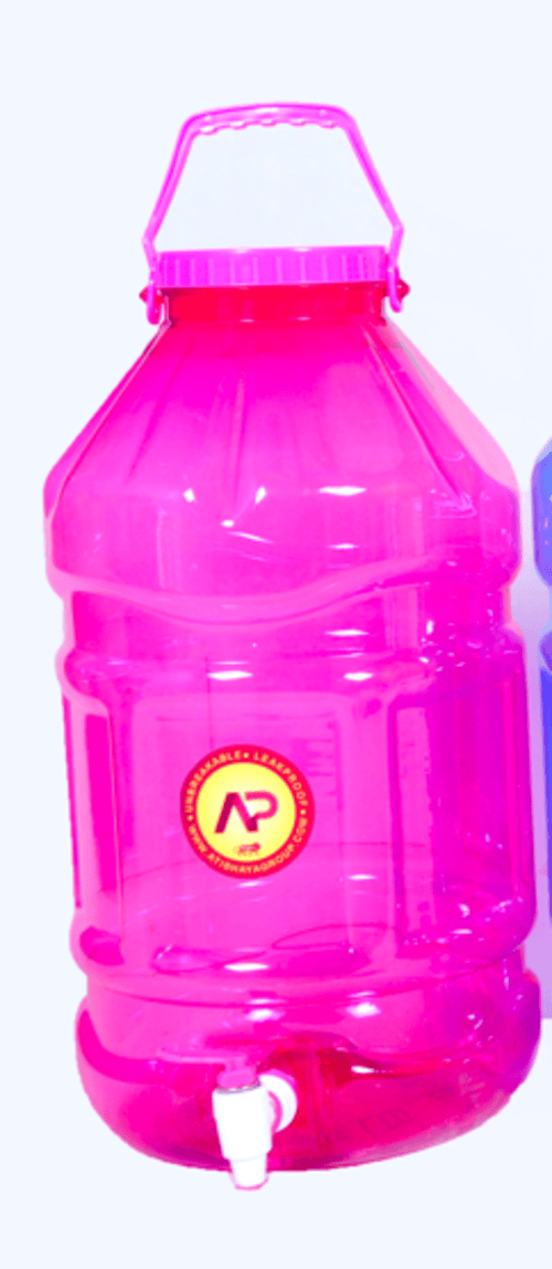 Combo Pet Jar - 20 Litre Polyethylene Terephthalate, Easy-close Cap, Durable Handle, Beverage Tap