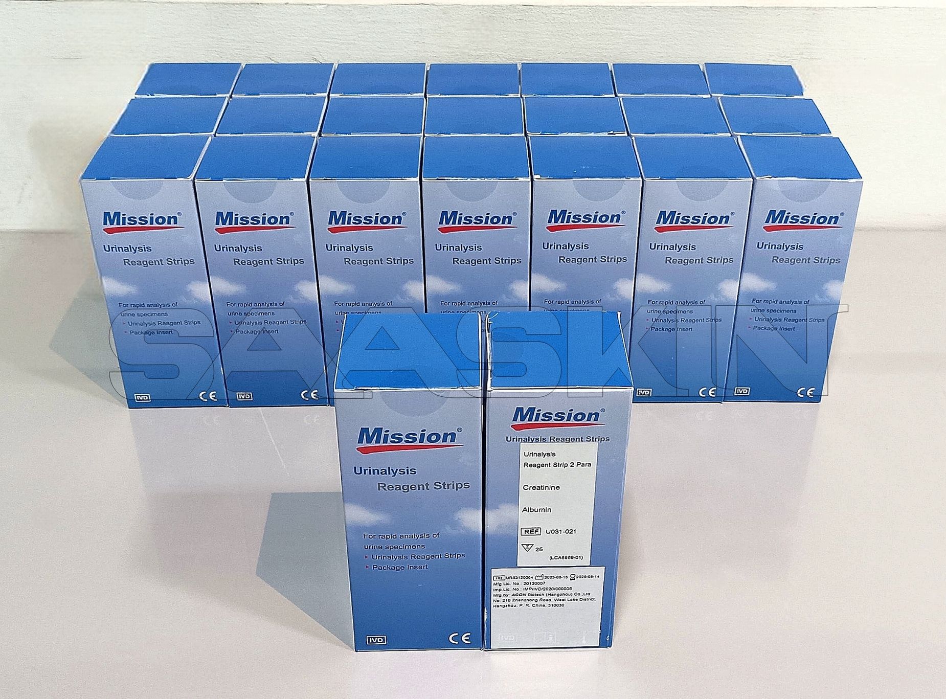 Acon Mission Urinalysis Strips - 2P (Creatinine & Albumin)