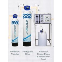 Residential Water Filter Plant - Steel/frp, Semi-automatic Electric Drive | High Purity Ground Water Filtration System