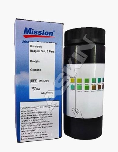 Acon Mission Urinalysis Strips - 2P (Glucose & Protein)