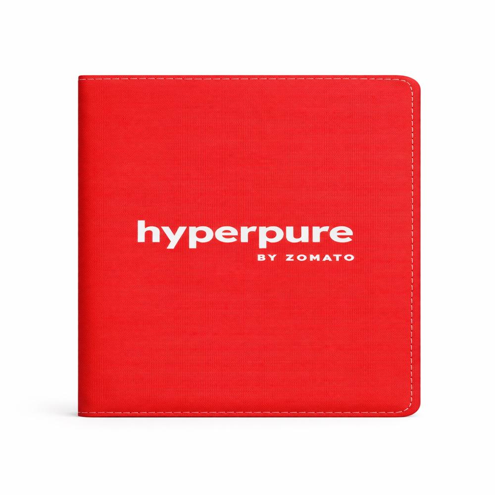 Canvas Diary - 100/200 Undated Pages Custom-Printed Design for Personal Planning and Corporate Gifting
