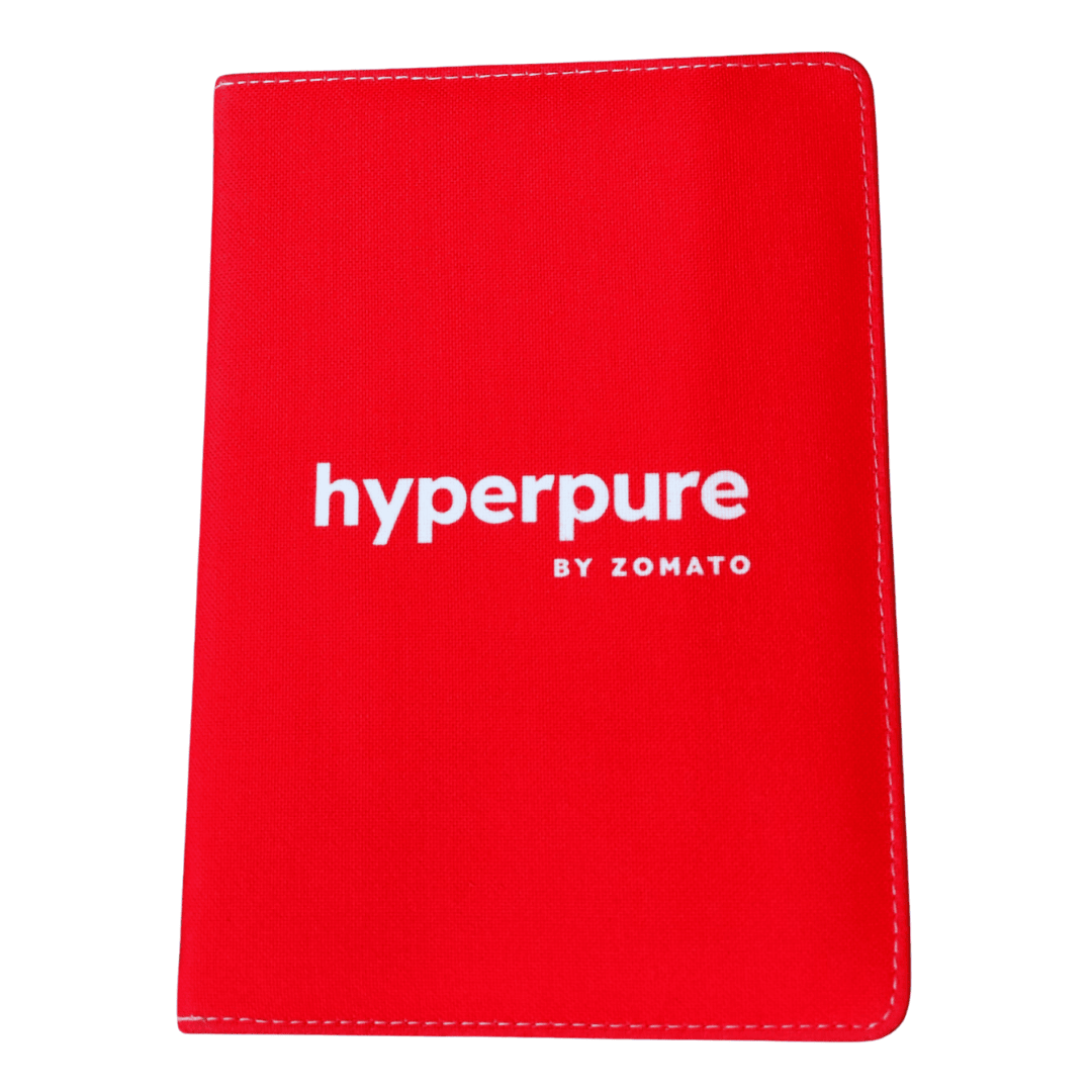 Canvas Diary - 100/200 Undated Pages, Custom-printed Design For Personal Planning And Corporate Gifting