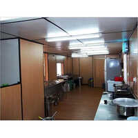 Portable Kitchen Pantry - Color: Brown